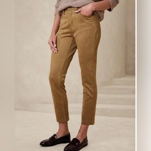 Banana Republic Vegan Suede Pants